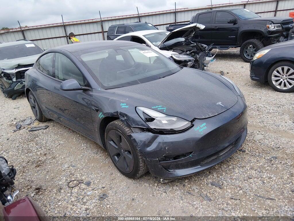5YJ3E1EA1MF872989 2021 TESLA MODEL 3 photo no. 1