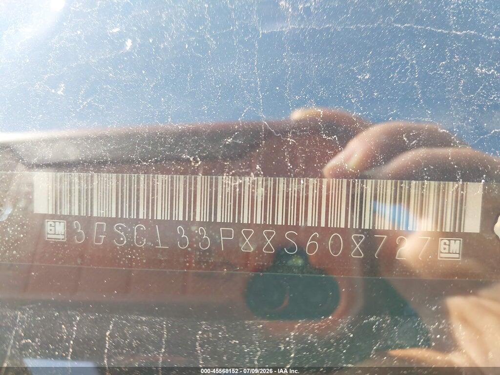 3GSCL33P88S608727 2008 SATURN VUE photo no. 9