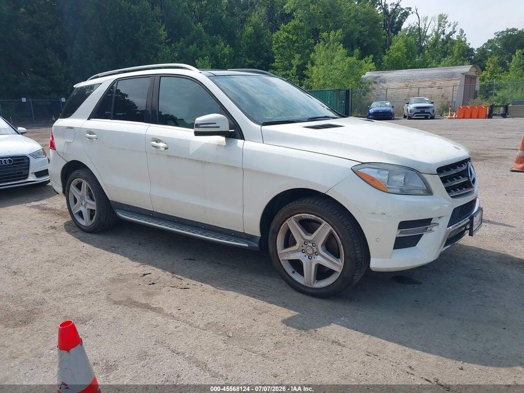 4JGDA7DB0EA350051 2014 MERCEDES-BENZ ML 550 photo no. 1