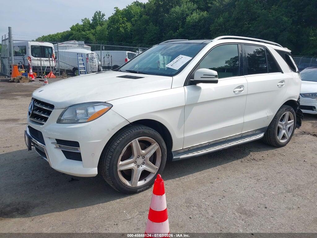 4JGDA7DB0EA350051 2014 MERCEDES-BENZ ML 550 photo no. 2