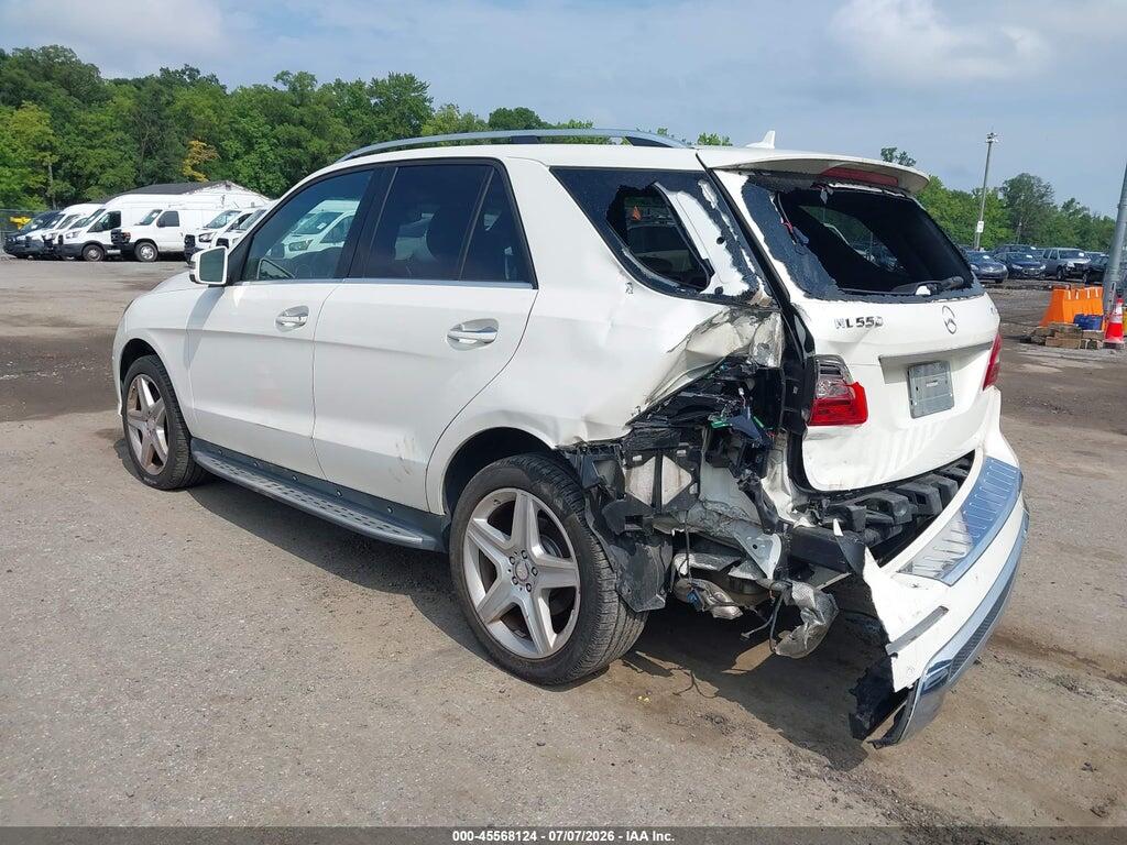 4JGDA7DB0EA350051 2014 MERCEDES-BENZ ML 550 photo no. 3