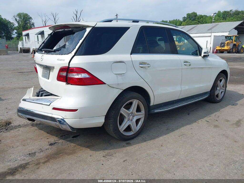 4JGDA7DB0EA350051 2014 MERCEDES-BENZ ML 550 photo no. 4