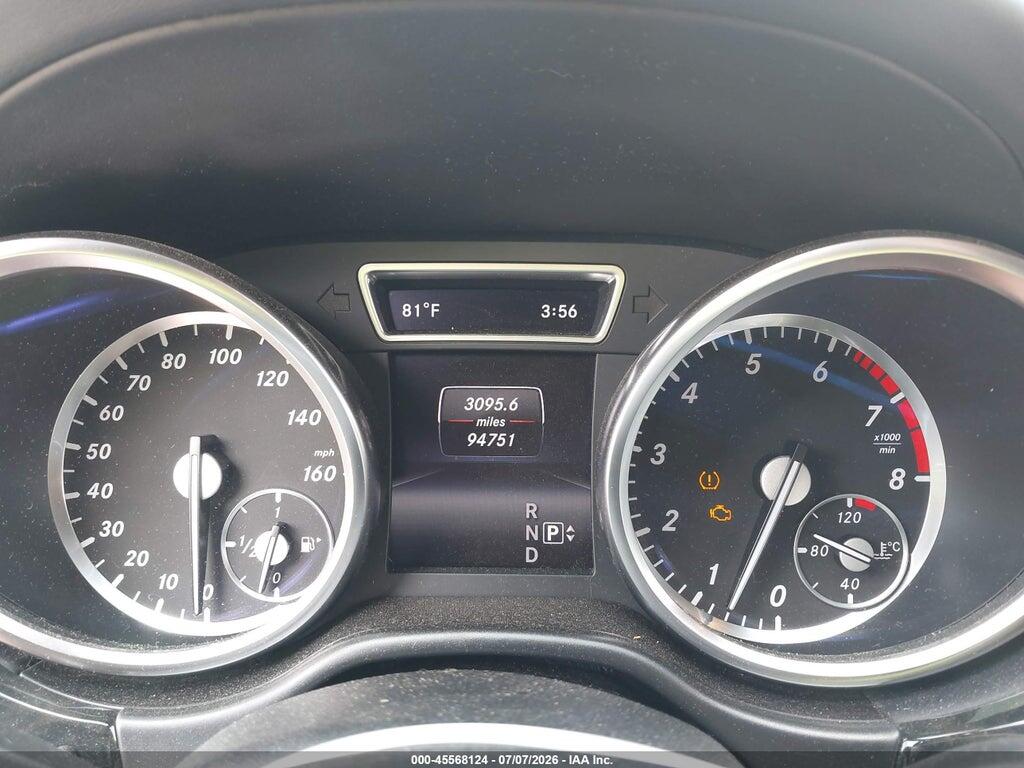 4JGDA7DB0EA350051 2014 MERCEDES-BENZ ML 550 photo no. 7