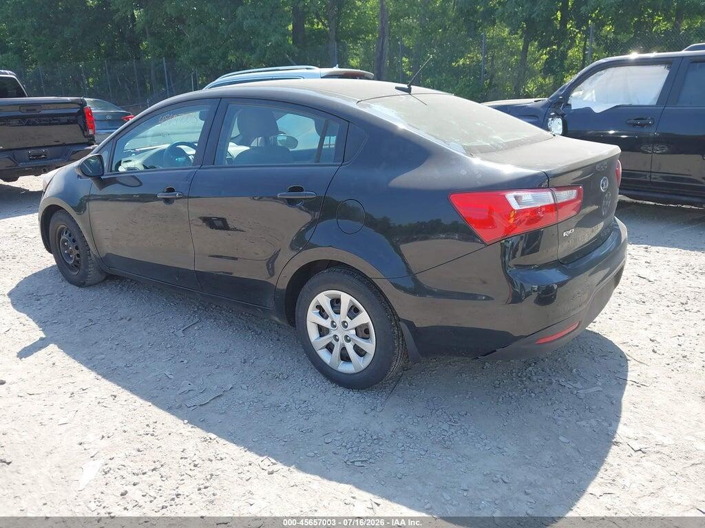 KNADM4A35E6398328 2014 KIA RIO photo no. 3