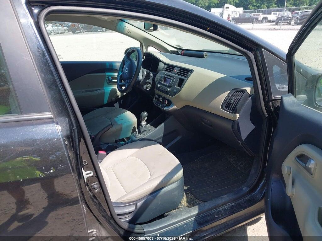KNADM4A35E6398328 2014 KIA RIO photo no. 5