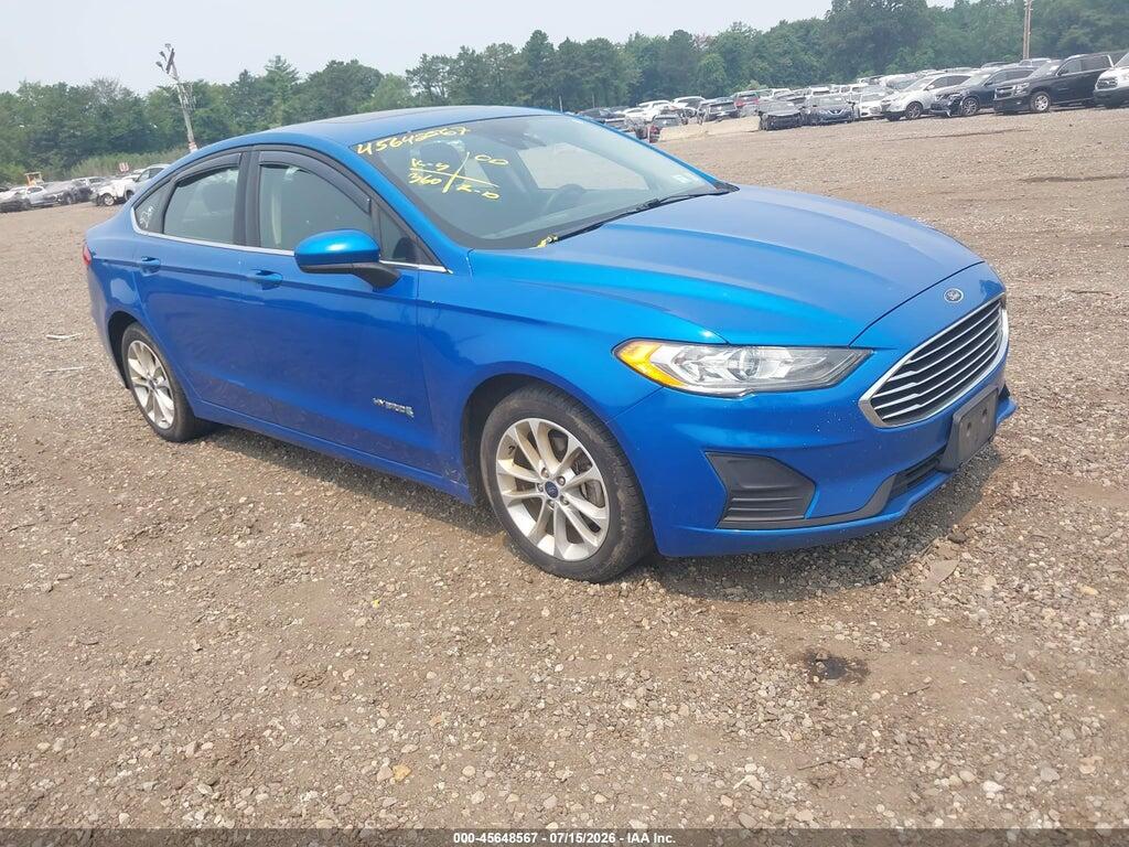 3FA6P0LU7KR110508 2019 FORD FUSION HYBRID photo no. 1