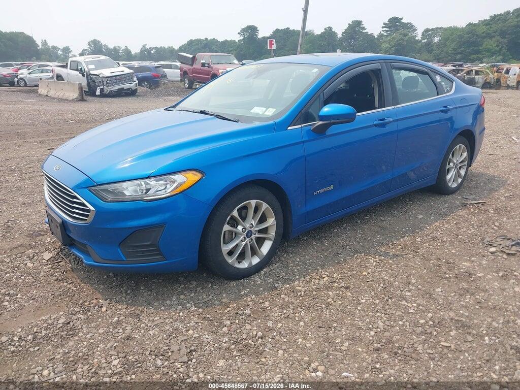 3FA6P0LU7KR110508 2019 FORD FUSION HYBRID photo no. 2