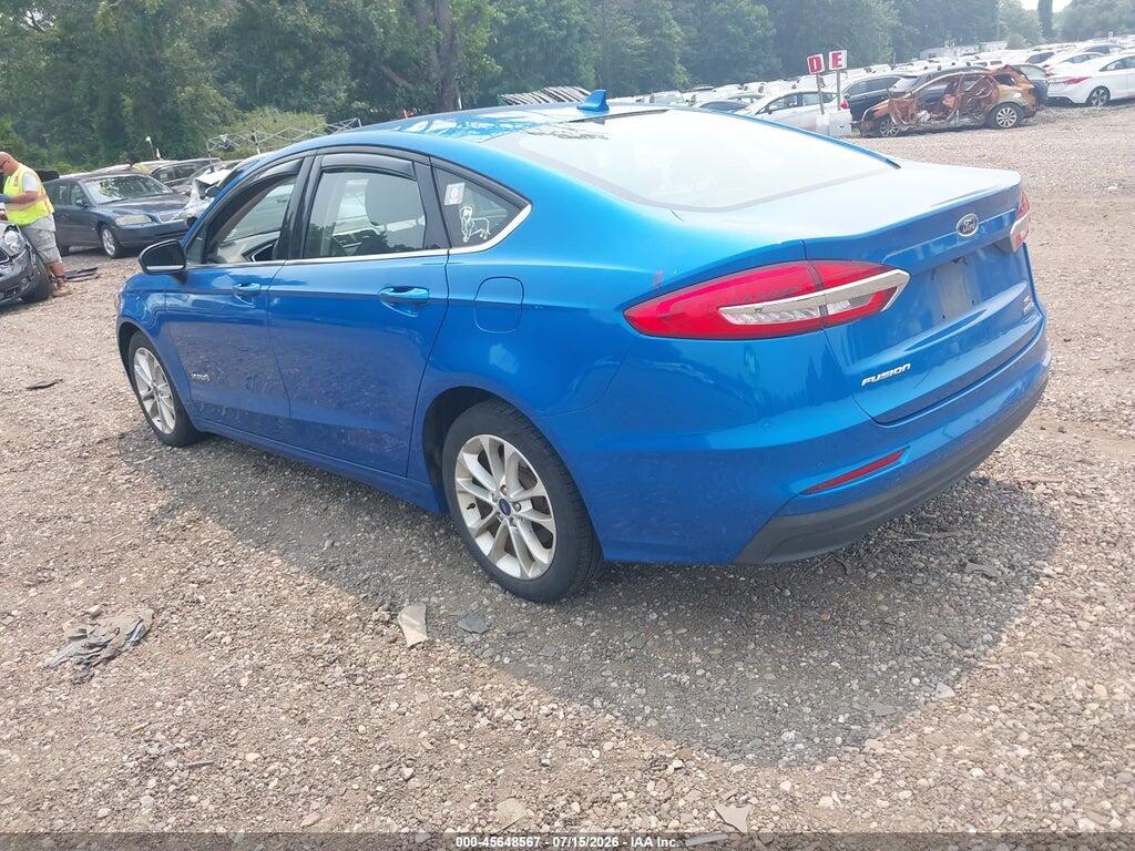 3FA6P0LU7KR110508 2019 FORD FUSION HYBRID photo no. 3