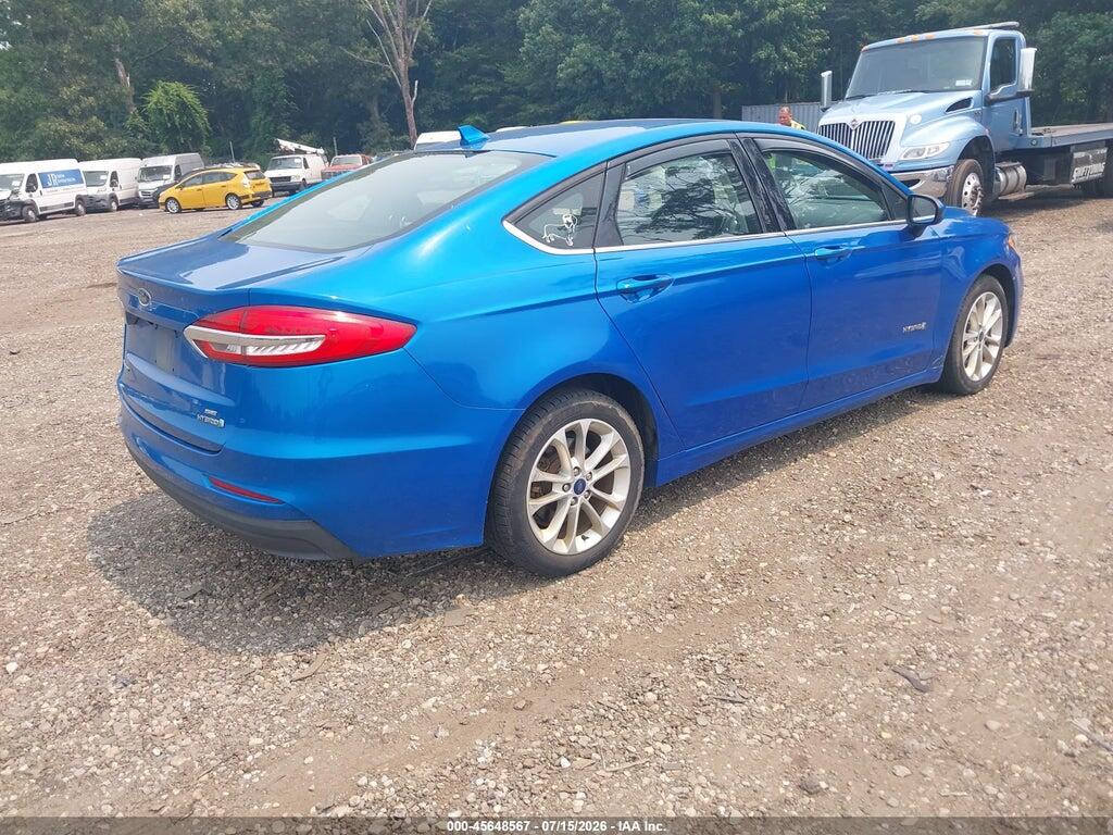3FA6P0LU7KR110508 2019 FORD FUSION HYBRID photo no. 4