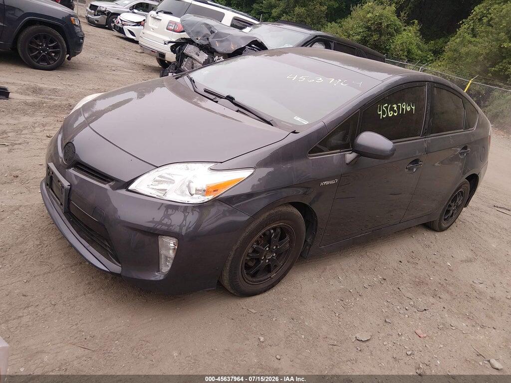 JTDKN3DU3F1973112 2015 TOYOTA PRIUS photo no. 2
