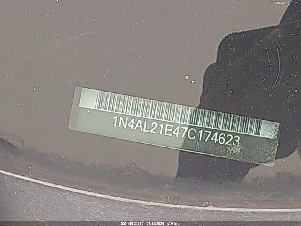 1N4AL21E47C174623 2007 NISSAN ALTIMA photo no. 12