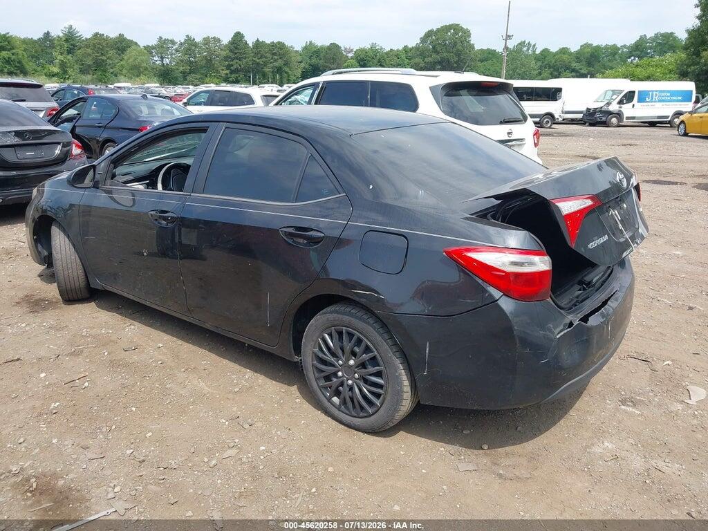 2T1BURHE0FC359378 2015 TOYOTA COROLLA photo no. 3