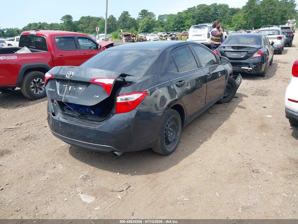 2T1BURHE0FC359378 2015 TOYOTA COROLLA photo no. 4