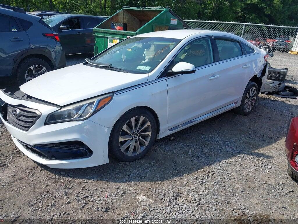5NPE34AF4HH451485 2017 HYUNDAI SONATA photo no. 2