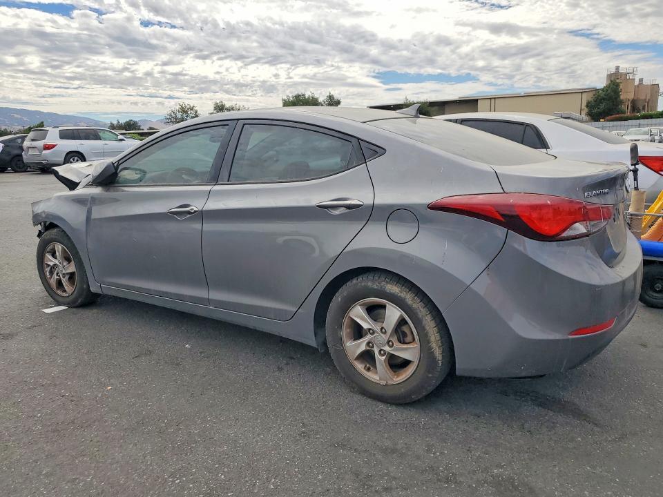 5NPDH4AE0EH482779 2014 HYUNDAI ELANTRA photo no. 2
