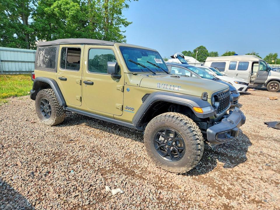 2025 JEEP WRANGLER SPORT 4XE — Фото 4 из 13