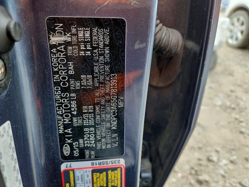 KNDPC3A65G7813913 2016 KIA SPORTAGE photo no. 12