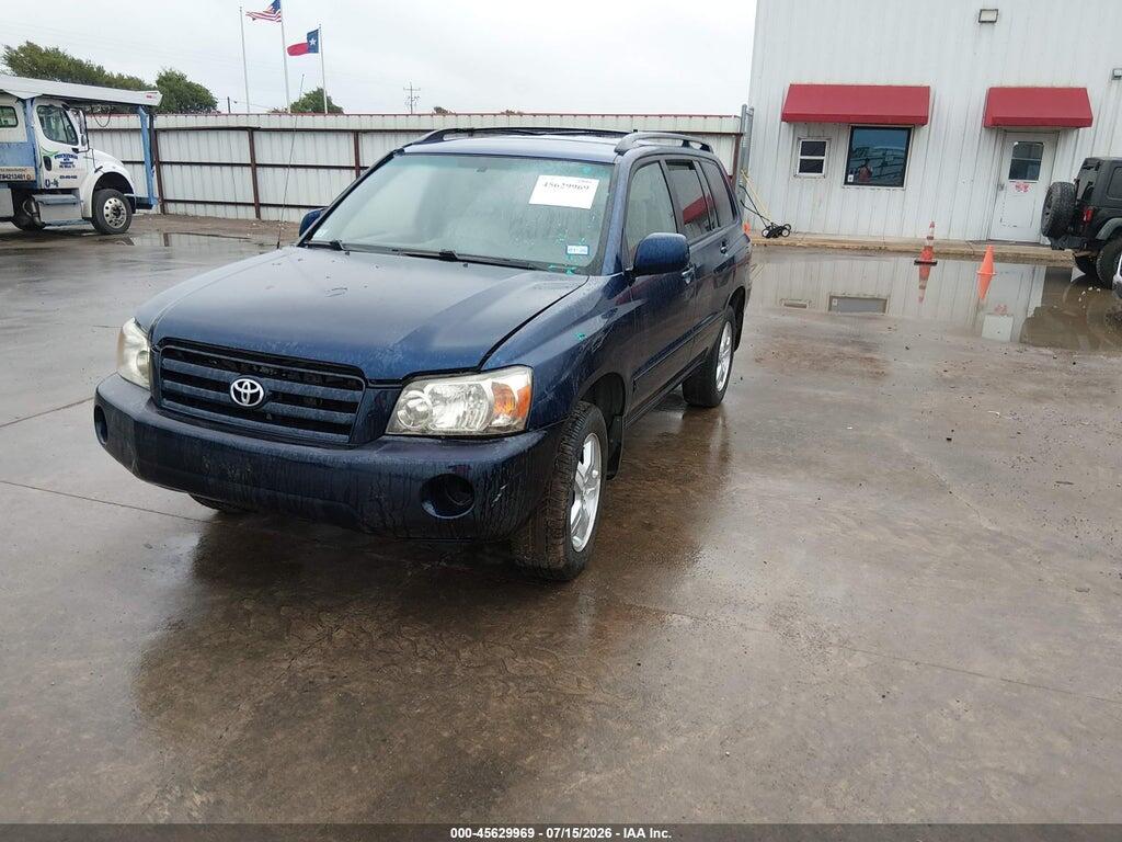 JTEHD21A760043572 2006 TOYOTA HIGHLANDER photo no. 2