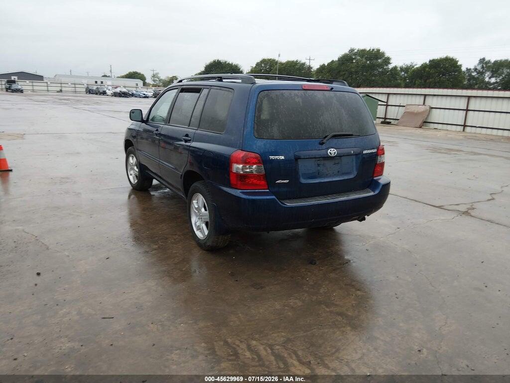 JTEHD21A760043572 2006 TOYOTA HIGHLANDER photo no. 3