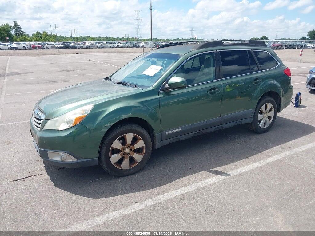4S4BRBCC3A3316035 2010 SUBARU OUTBACK photo no. 2