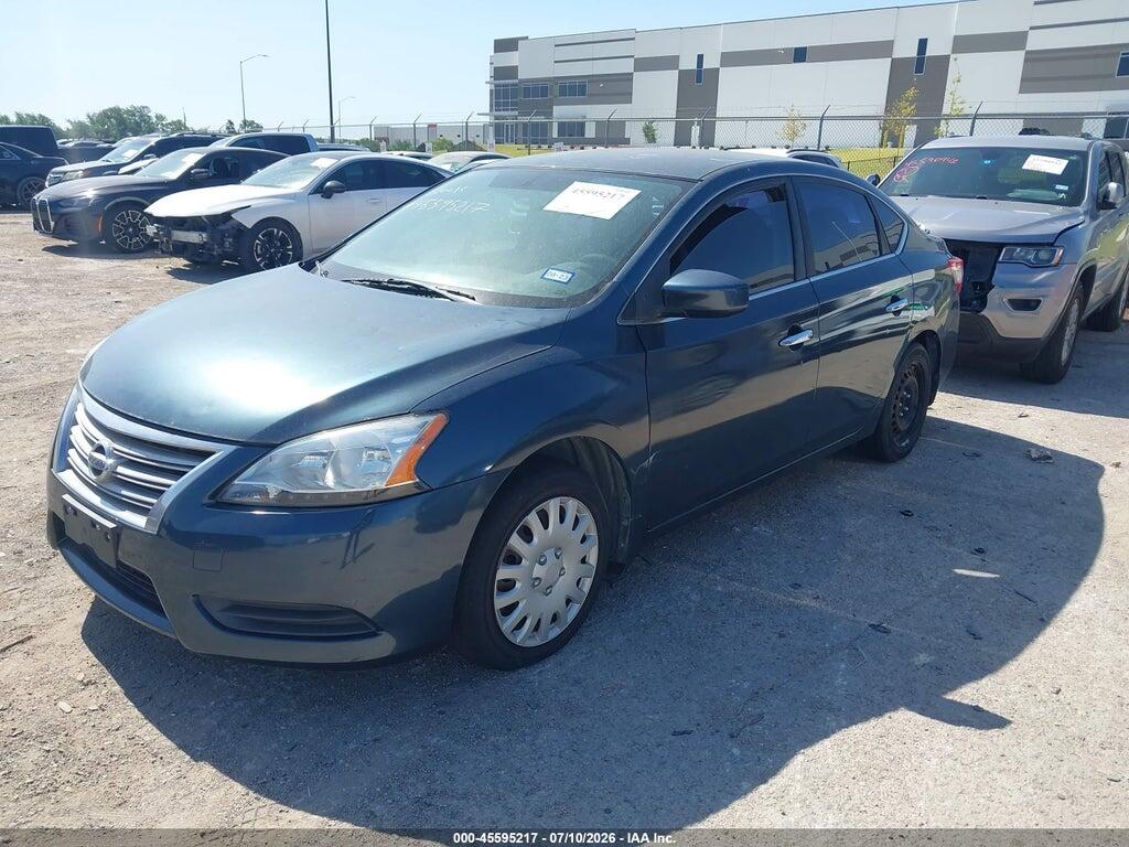 3N1AB7AP3FY262664 2015 NISSAN SENTRA photo no. 2