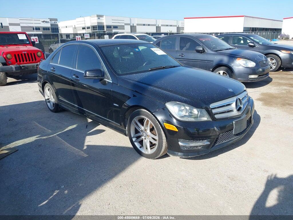 WDDGF4HB7CR223930 2012 MERCEDES-BENZ C 250 photo no. 1