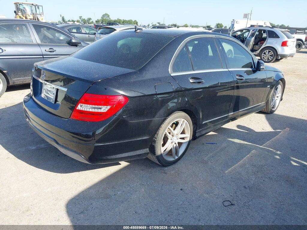 WDDGF4HB7CR223930 2012 MERCEDES-BENZ C 250 photo no. 4