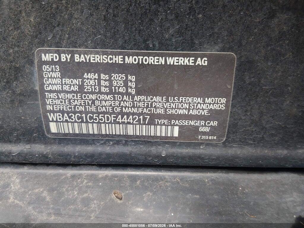 WBA3C1C55DF444217 2013 BMW 328I photo no. 9