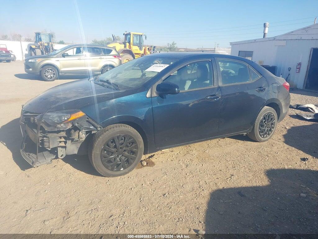 2T1BURHE5KC165410 2019 TOYOTA COROLLA photo no. 2