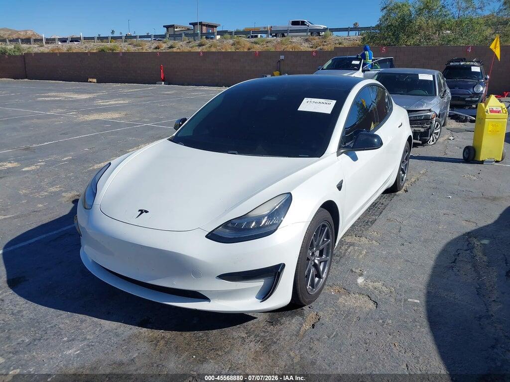 5YJ3E1EA8LF804090 2020 TESLA MODEL 3 photo no. 2