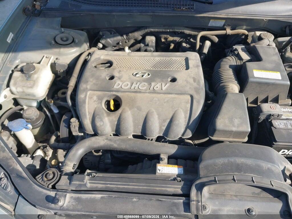 5NPET46C78H386937 2008 HYUNDAI SONATA photo no. 10