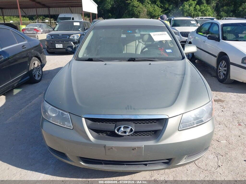 5NPET46C78H386937 2008 HYUNDAI SONATA photo no. 6