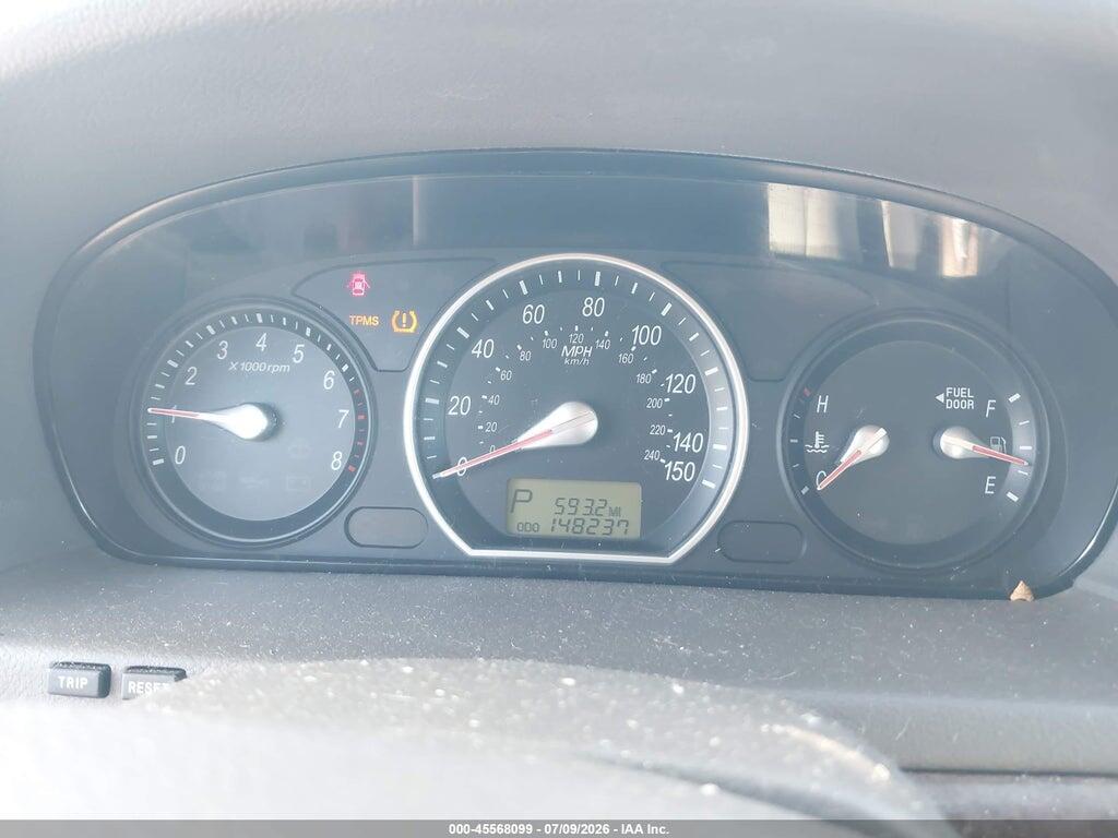 5NPET46C78H386937 2008 HYUNDAI SONATA photo no. 7