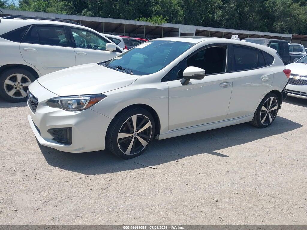4S3GTAL63H3703310 2017 SUBARU IMPREZA photo no. 2