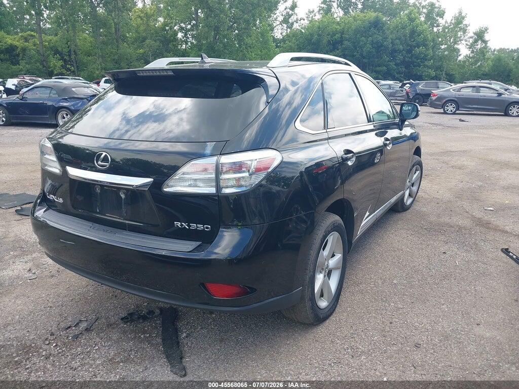 2T2BK1BAXAC039650 2010 LEXUS RX 350 photo no. 4