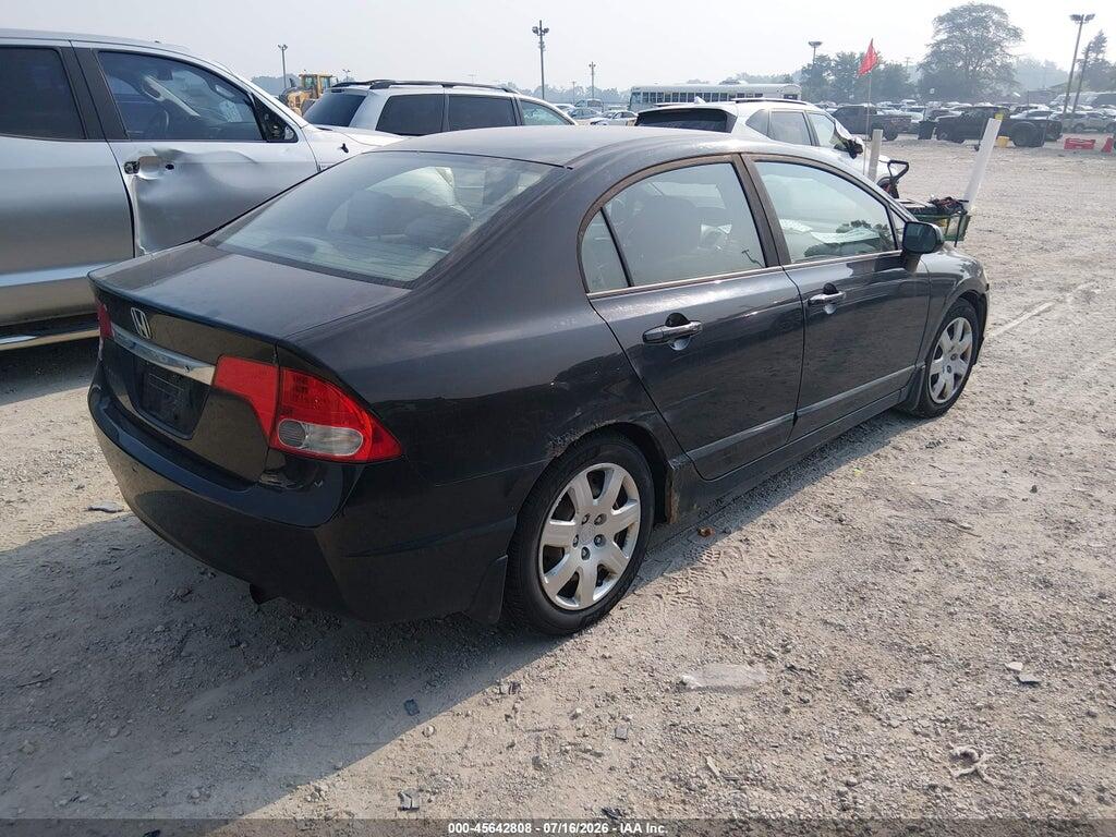 19XFA165X9E046830 2009 HONDA CIVIC photo no. 4