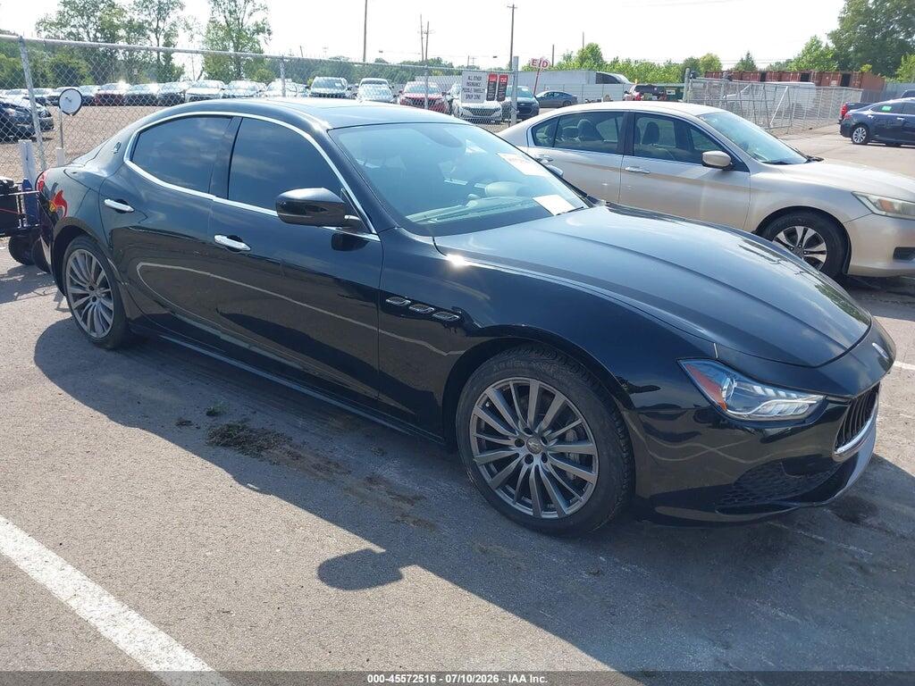 ZAM57XSAXH1242750 2017 MASERATI GHIBLI photo no. 1