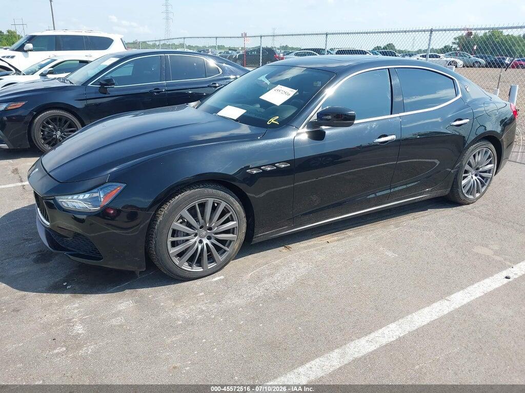 ZAM57XSAXH1242750 2017 MASERATI GHIBLI photo no. 2