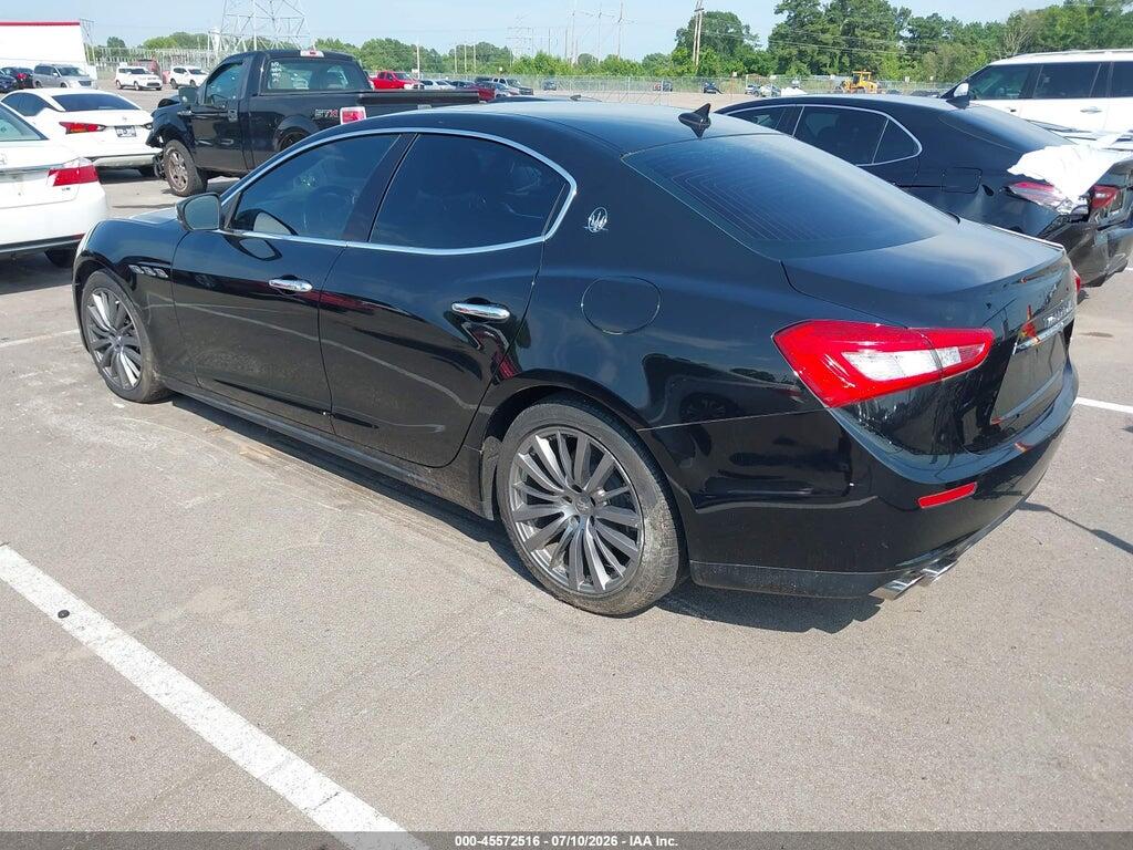 ZAM57XSAXH1242750 2017 MASERATI GHIBLI photo no. 3