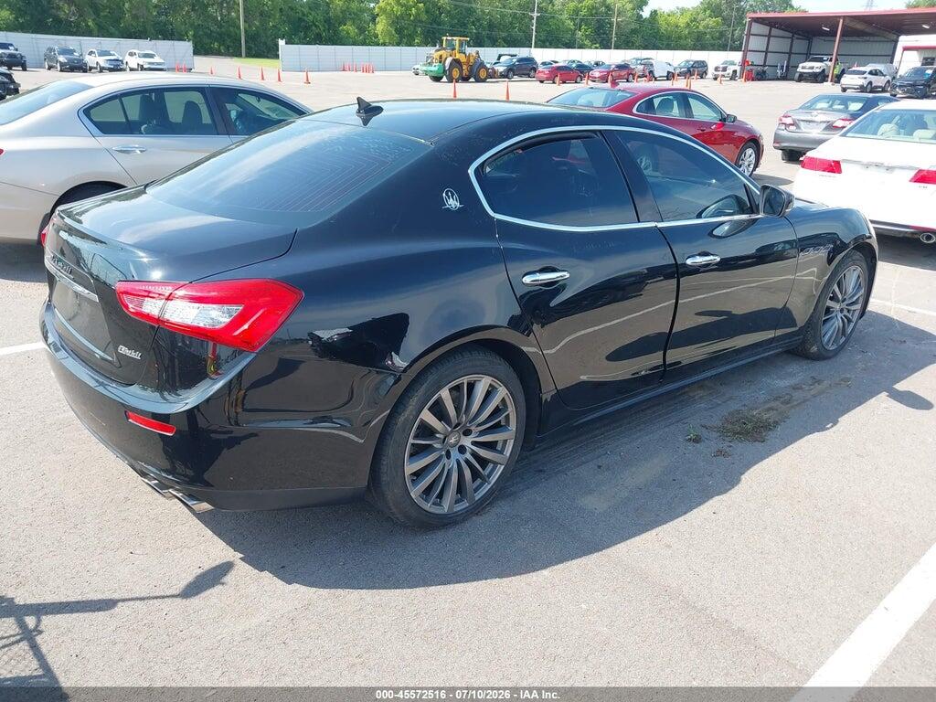 ZAM57XSAXH1242750 2017 MASERATI GHIBLI photo no. 4