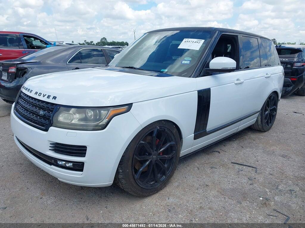 SALGS2WF3EA157953 2014 LAND ROVER RANGE ROVER photo no. 2