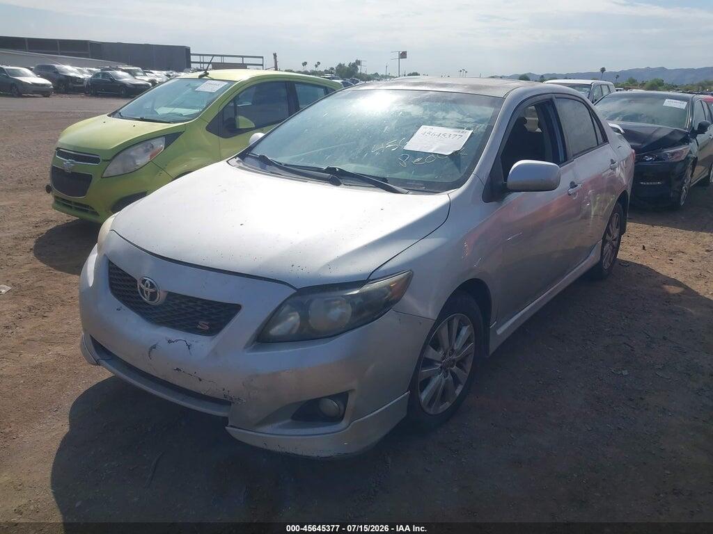 1NXBU4EE0AZ206546 2010 TOYOTA COROLLA photo no. 2