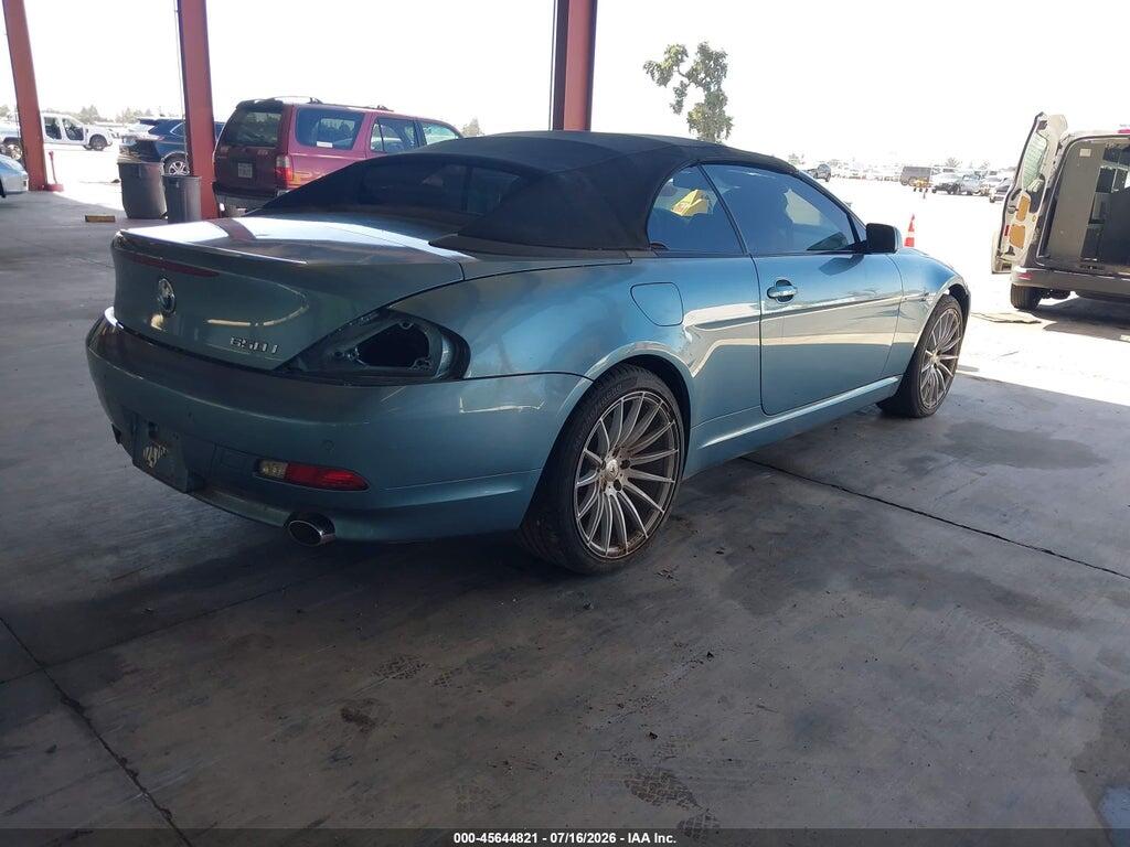 WBAEK13416CN75796 2006 BMW 650I photo no. 4