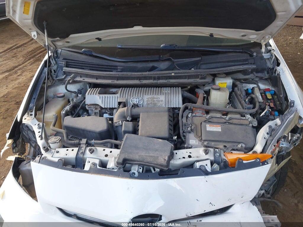 JTDKN3DU2F0459709 2015 TOYOTA PRIUS photo no. 10