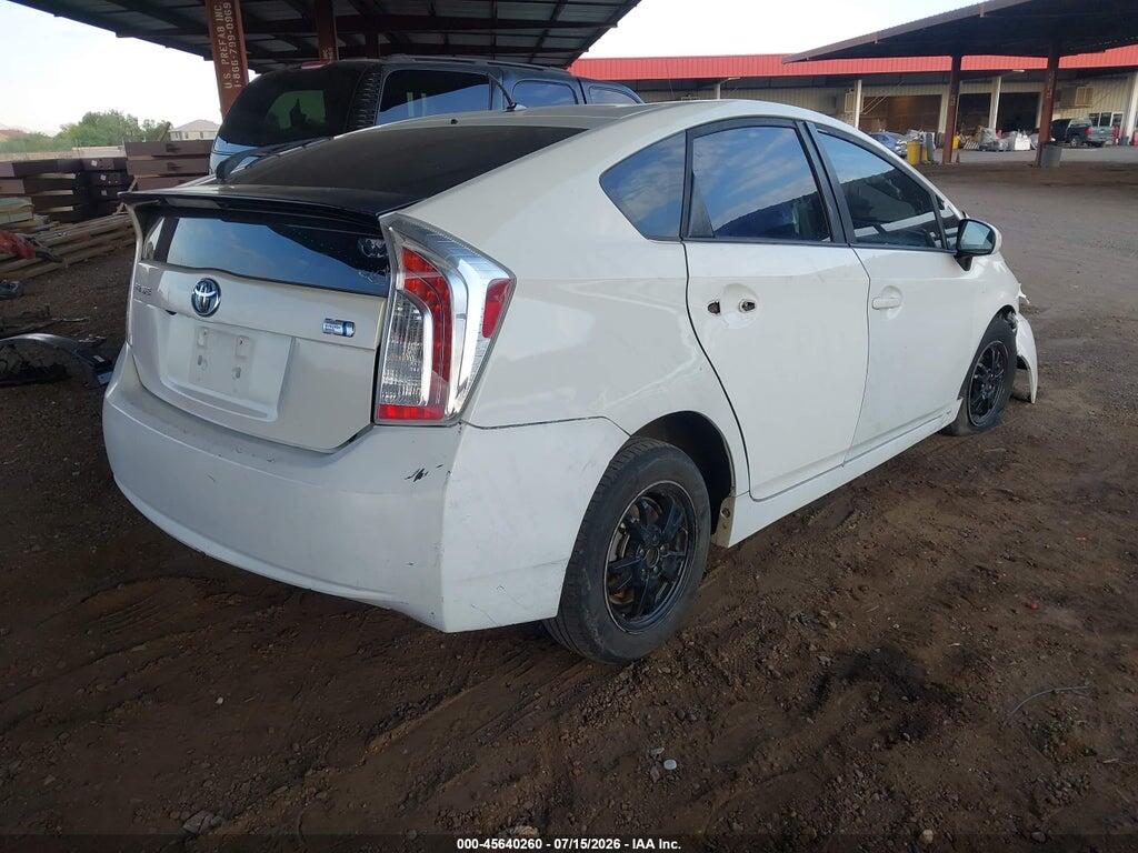 JTDKN3DU2F0459709 2015 TOYOTA PRIUS photo no. 4