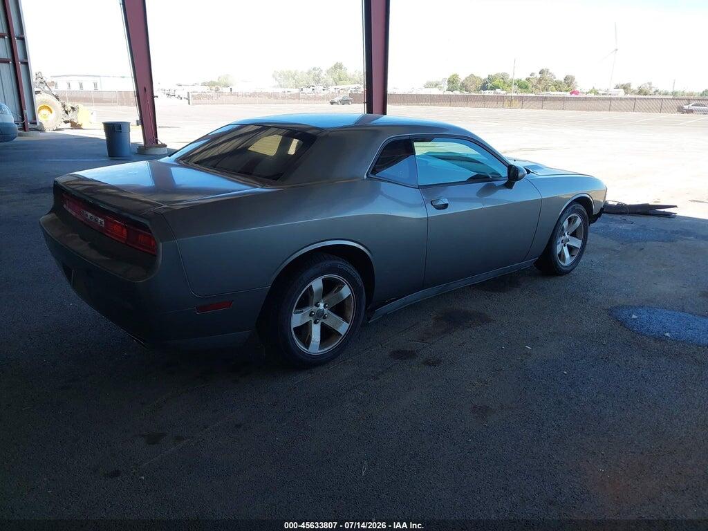 2C3CDYAG0CH128187 2012 DODGE CHALLENGER photo no. 4