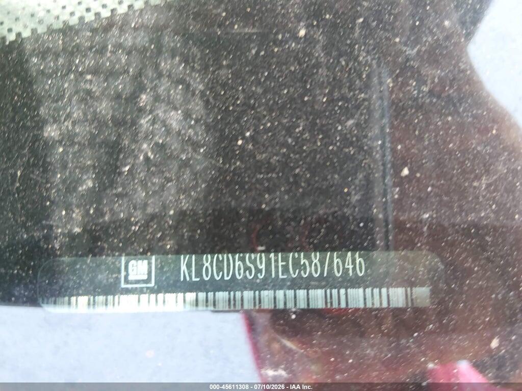 KL8CD6S91EC587646 2014 CHEVROLET SPARK photo no. 9