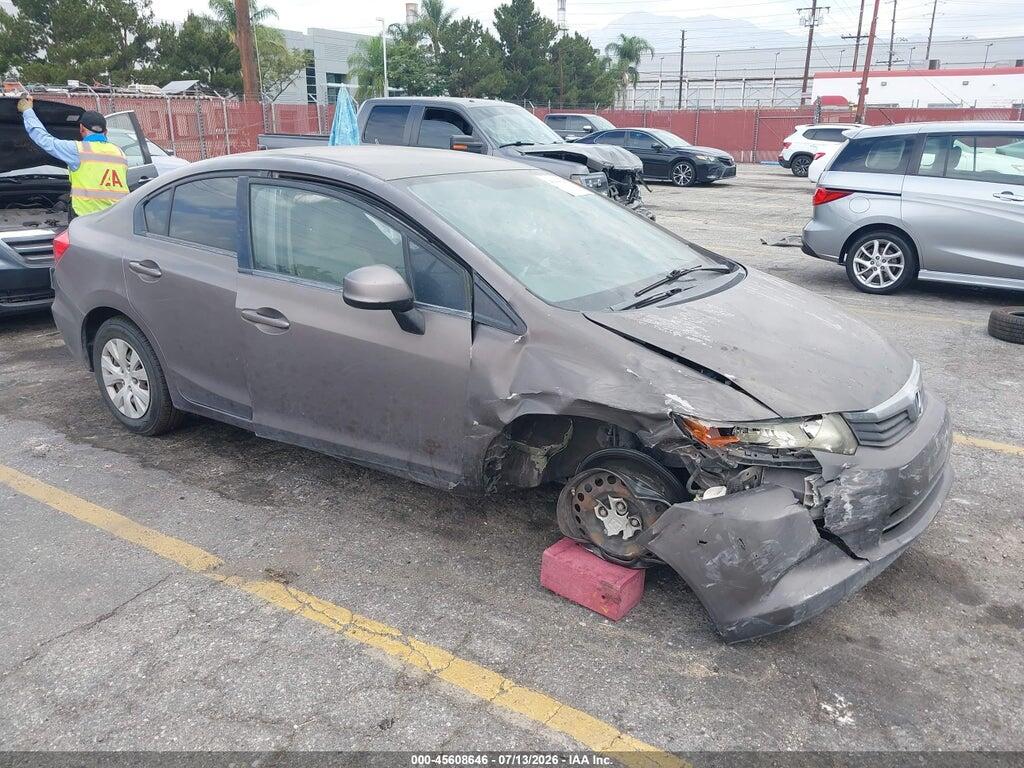 2HGFB2F56CH529263 2012 HONDA CIVIC photo no. 1