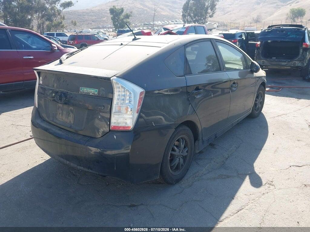 JTDKN3DU4A5216592 2010 TOYOTA PRIUS photo no. 4