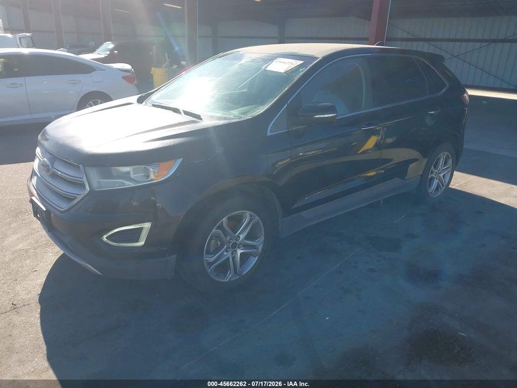 2FMPK3K97HBB29316 2017 FORD EDGE photo no. 2